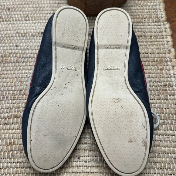 Sperry Top-Sider Red, white and blue Flats Nautical Loafers - Picture 11 of 11